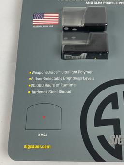 New Sig Sauer Romeo Zero 1x24MM 3 MOA Micro Open Reflex Sight MSRP $219.99