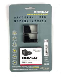 New Sig Sauer Romeo Zero 1x24MM 6 MOA Micro Open Reflex Sight MSRP $219.99