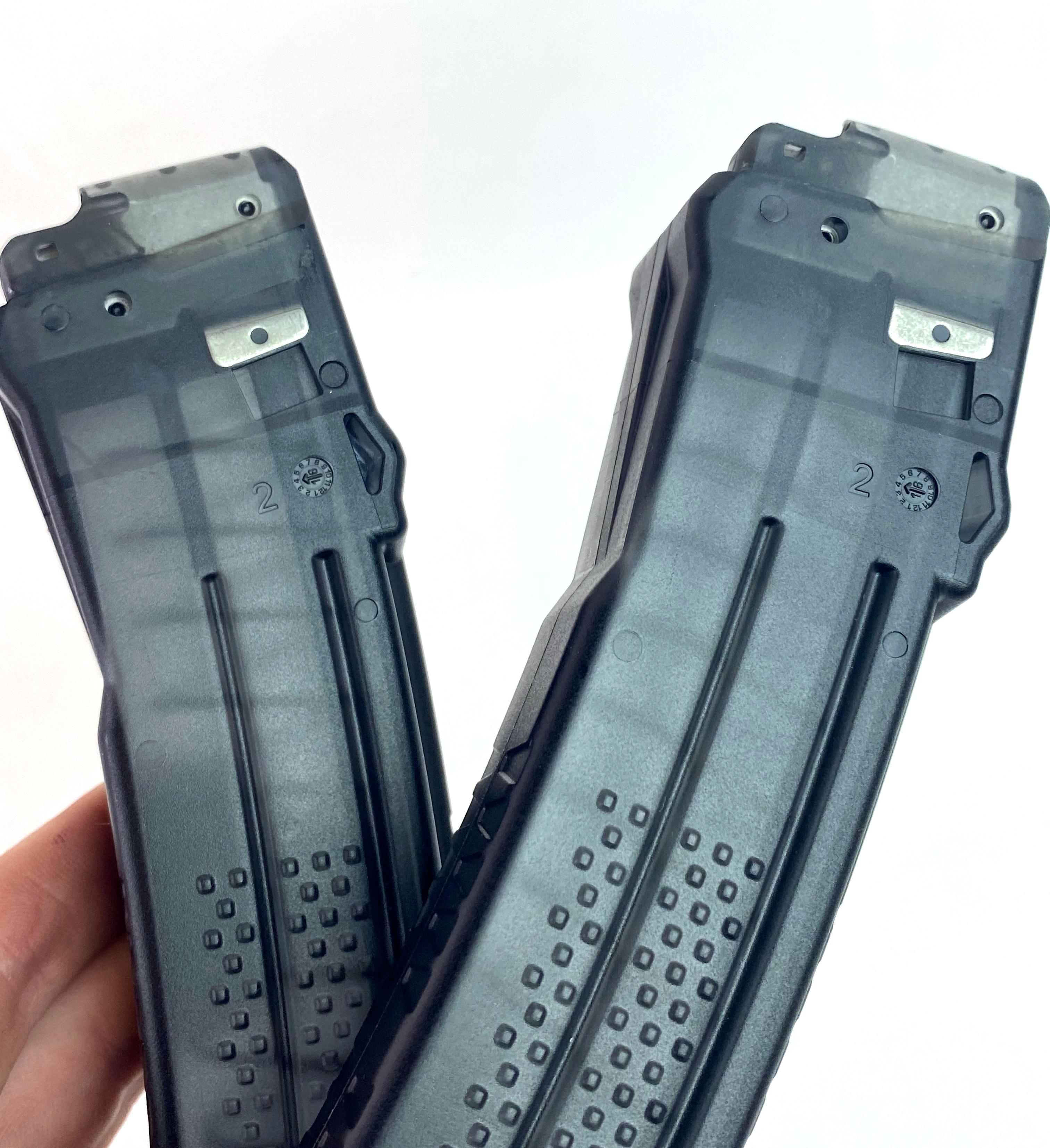 (2) Hard-To-Find Factory SIG SAUER MPX 30-Round 9MM Magazine