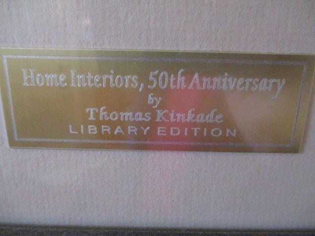 Thomas Kinkade Library Edition Home Interiors 50th Anniversary Lithograph