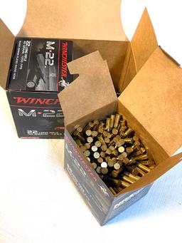 NIB 1000rds. of Winchester M22 .22 LR 40gr. Black Copper Plated RN Ammunition