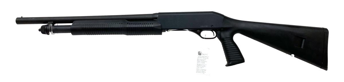 New Savage Stevens Model 320 12 GA. Pump Action Shotgun with Pistol Grip