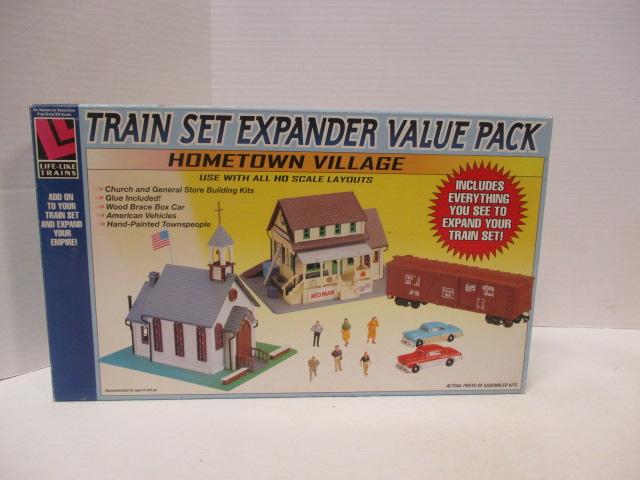 Life-Like Trains Train Expander Value Pack:  Hometown Village