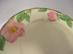 Franciscan Desert Rose Plates and Tab Handle Platter