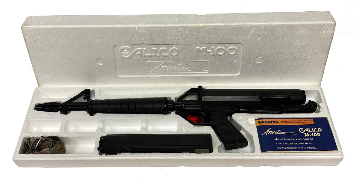 LNIB American Industries Calico M-100 .22 LR Semi-Automatic Carbine