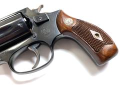 LNIB 1955 Smith & Wesson .38 Chiefs Special 2” Blue Revolver w/ Early Flat Latch & Diamond Grips