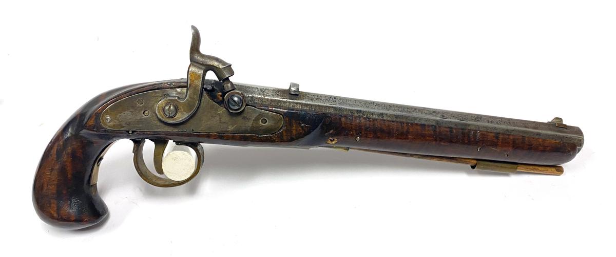 Antique Unmarked Caplock Muzzleloader Pistol