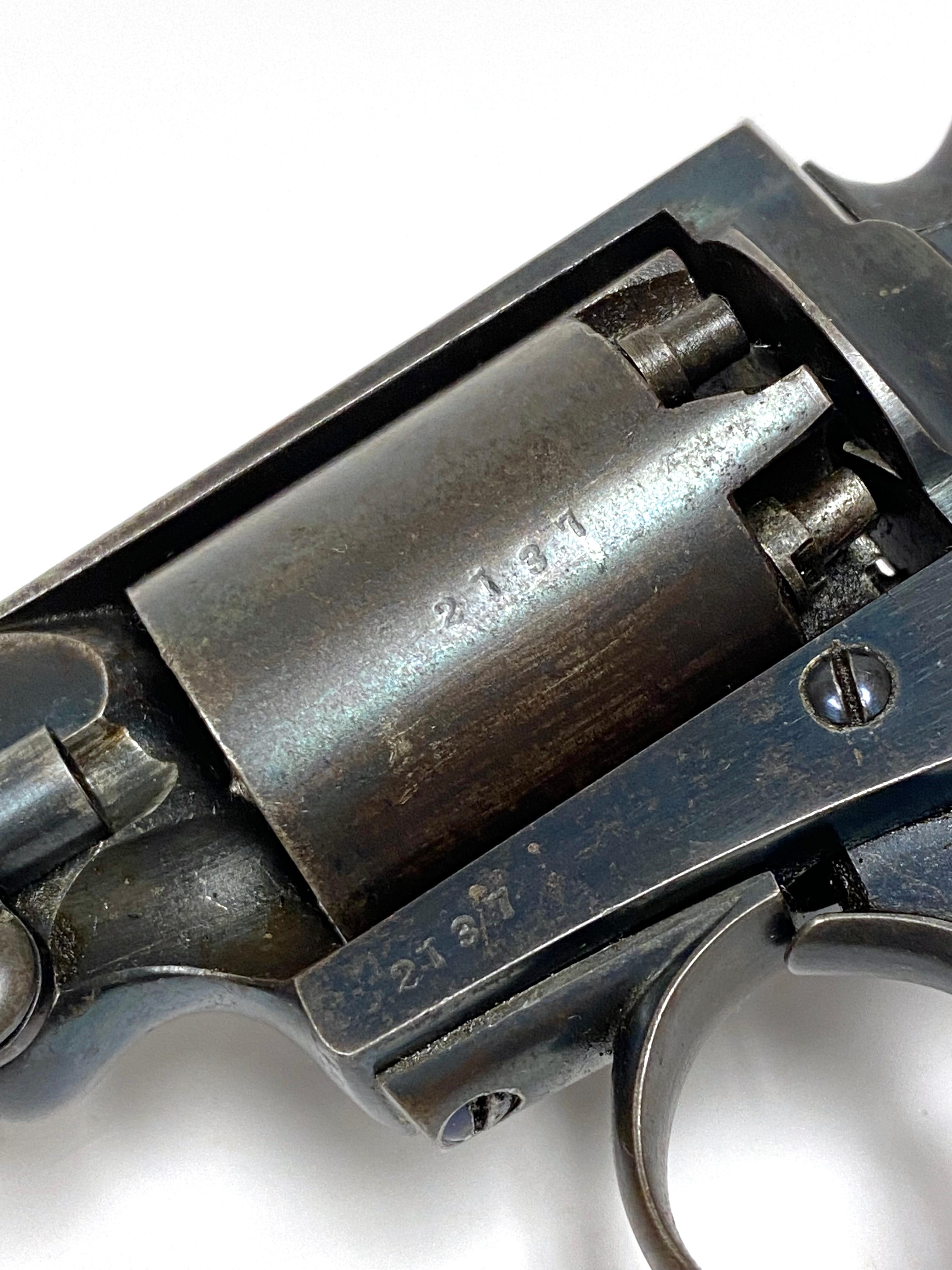 Excellent Cased Mass. Arms Co. Adams Patent Double Action .31 Cal. Percussion Pocket Revolver