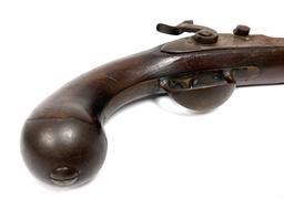 Original U.S. Model 1816 Percussion Converted Flintlock Pistol by Simeon North of Middletown Conn.