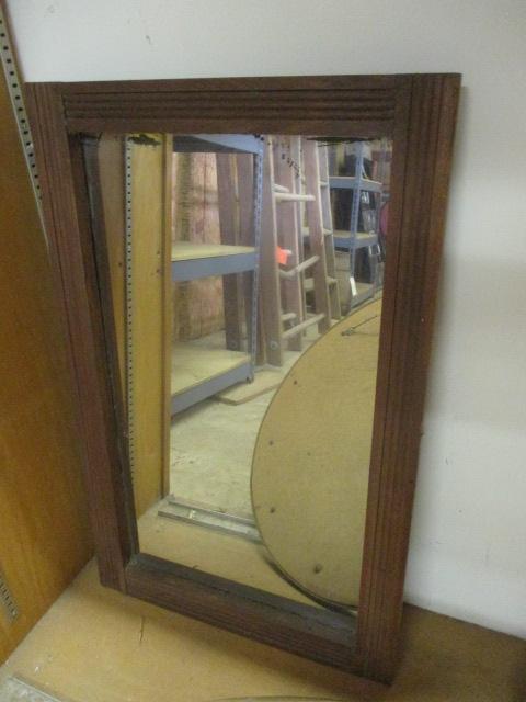 Large Bookcase Unit, Framed Mirrors and Architectural Accents