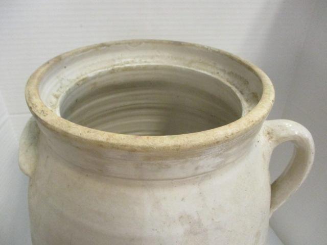 Single-Handled Pottery Churn With Tilt Handle