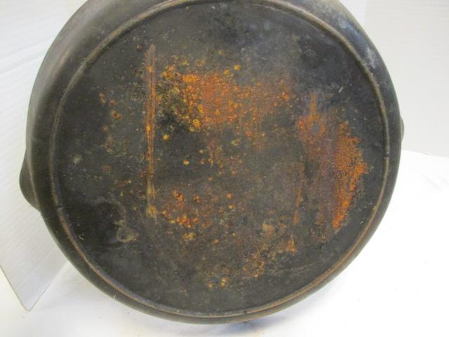 Large Cast Iron Skillet, Approximately 15".