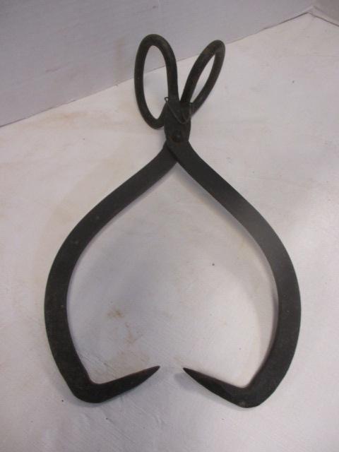 Iron Ice Tongs