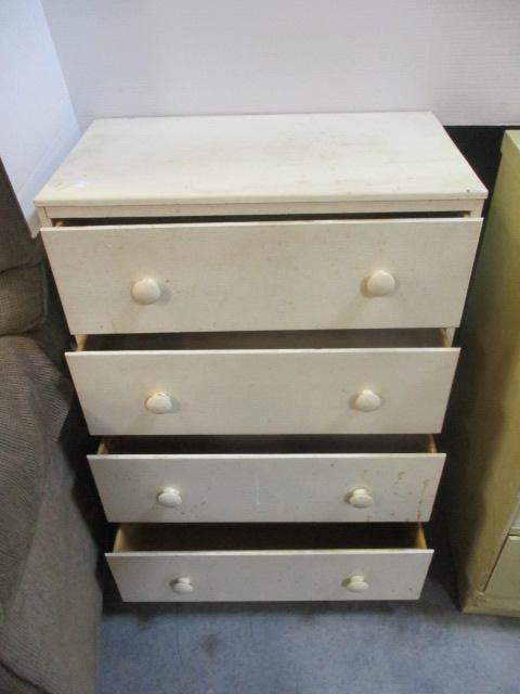 4-Drawer Painted Chest