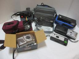 Camera Lot:  Time-Zero One Step, Kodak Advantix, Bell-Howell,