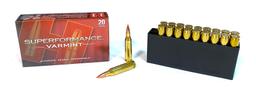 NIB 20rds. of .243 WIN. Hornady Superformance Varmint 58gr. V-MAX Ammunition