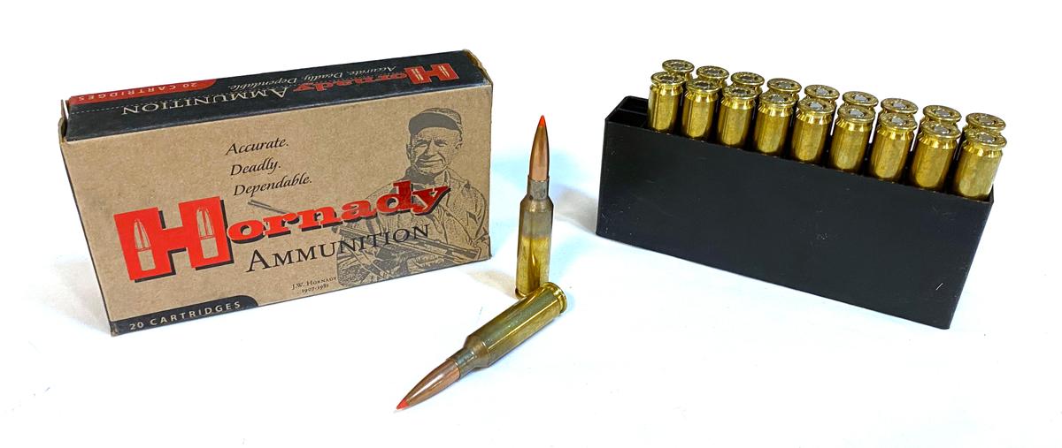 NIB 20rds. of 6.5 CREEDMOOR Hornady MATCH 140gr. A-MAX Ammunition