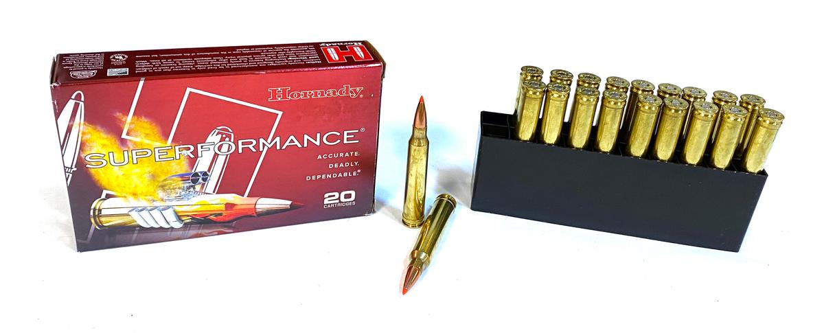 NIB 20rds. of .300 WIN. MAG. Hornady Superformance 180gr. SST Ammunition