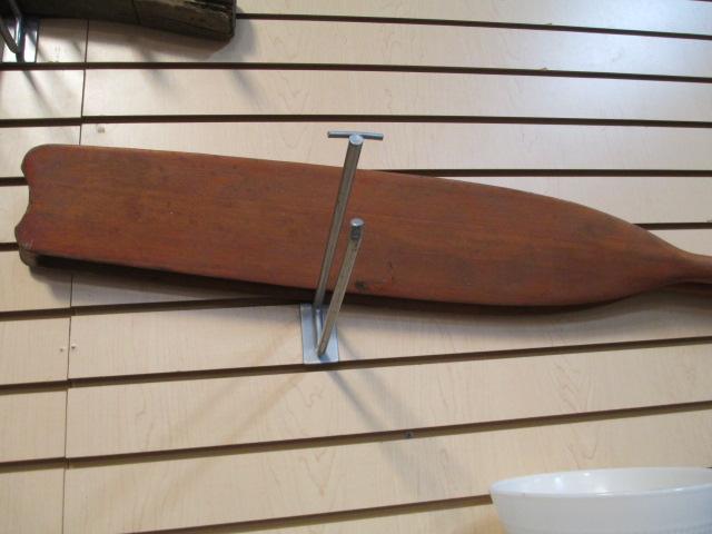 Pair Of Vintage Wooden Rowing Oars