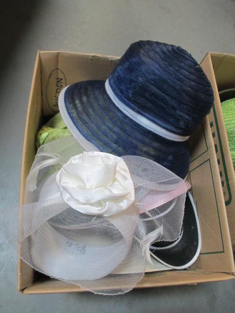 Collection Of Ladies Straw & Dress Hats