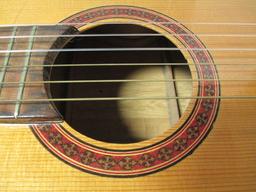 Guitar With Hand-Carved Headstock