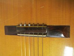 Guitar With Hand-Carved Headstock