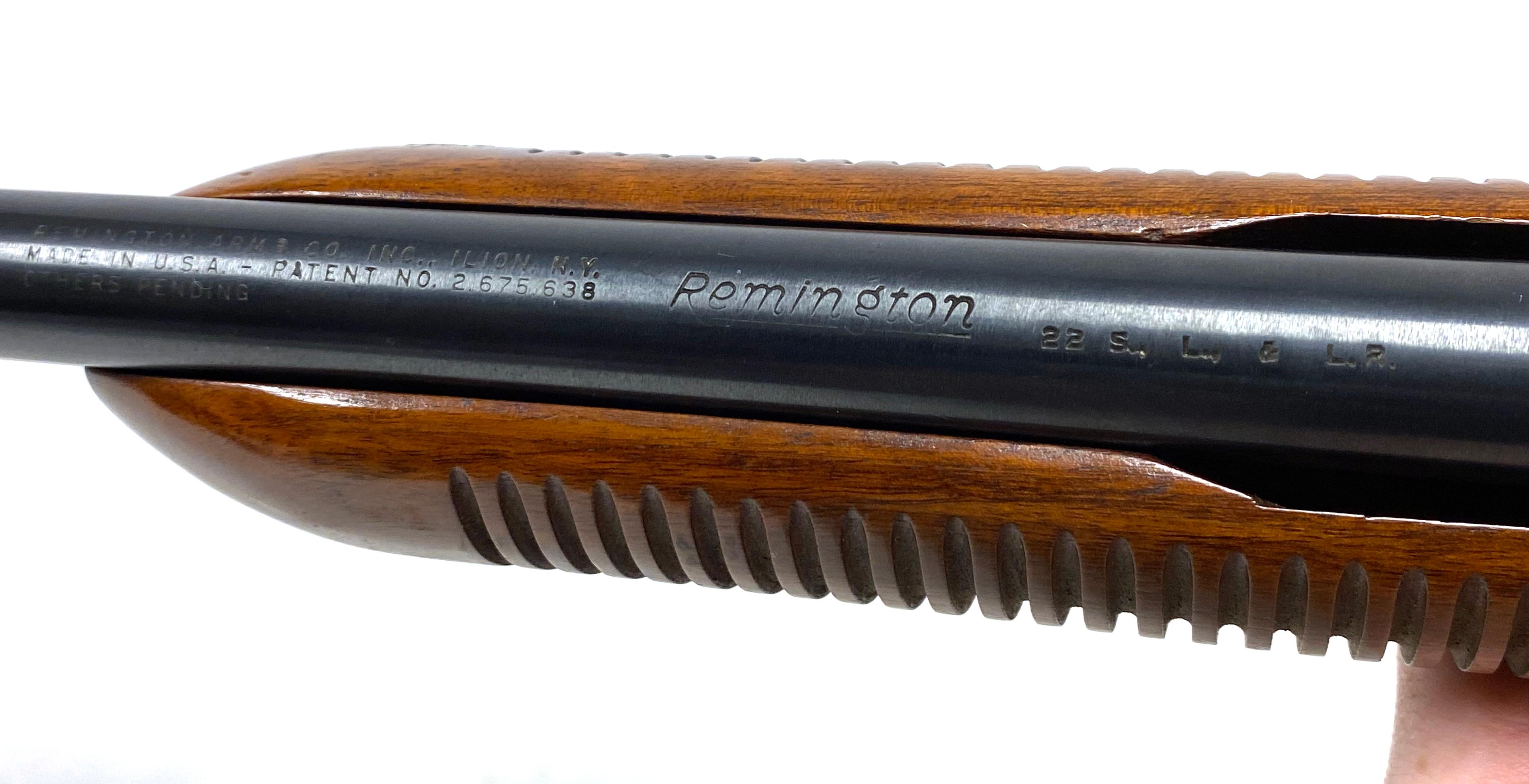 Excellent Remington Fieldmaster Model 572 .22 S-L-LR Pump Action Rifle