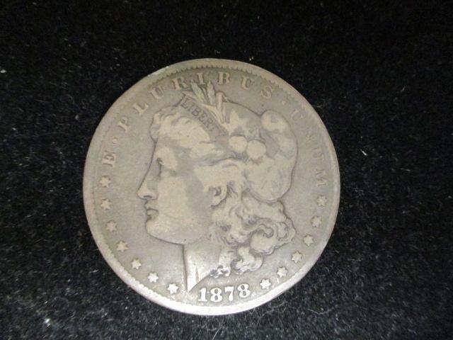 1878CC Morgan Silver Dollar