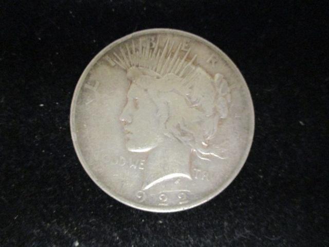 1922 Peace Silver Dollar