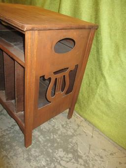 Vintage Music Table