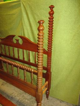 Very Nice Cherry Poster Bed w/ Rails - Brackets Not Included