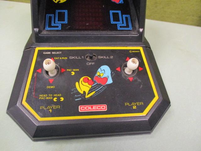 Vintage Coleco 1981 Pac Man Mini Arcade Game By Midway