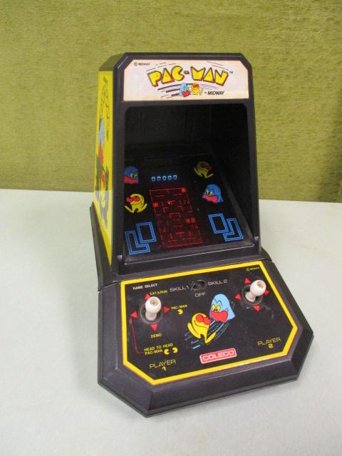 Vintage Coleco 1981 Pac Man Mini Arcade Game By Midway