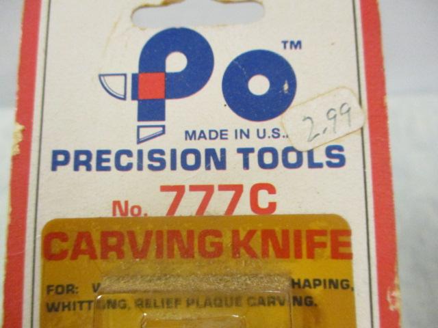 New Precision Tools Carving Knife