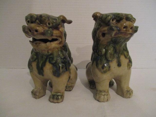 Pair of Japanese Temple Dogs