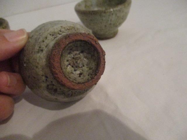 Japanese Pottery Yunomi.zoroe Tea Bowl Set in Box
