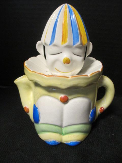 Vintage Clown Juicer And Pitcher