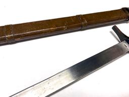 Collector Grade WWII Japanese “Last Ditch” Bayonet & Scabbard