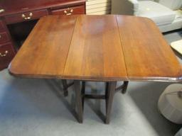 Gate-Leg, Drop-Leaf Table