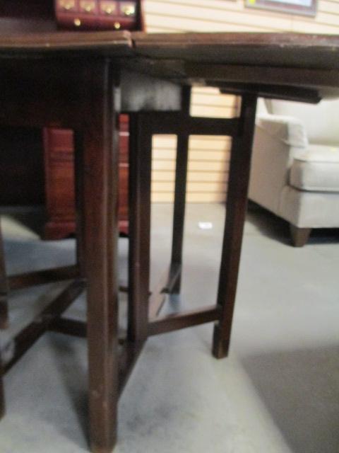 Gate-Leg, Drop-Leaf Table