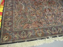 8'3" x 11'6"  Couristan 100% Wool Pile Rug