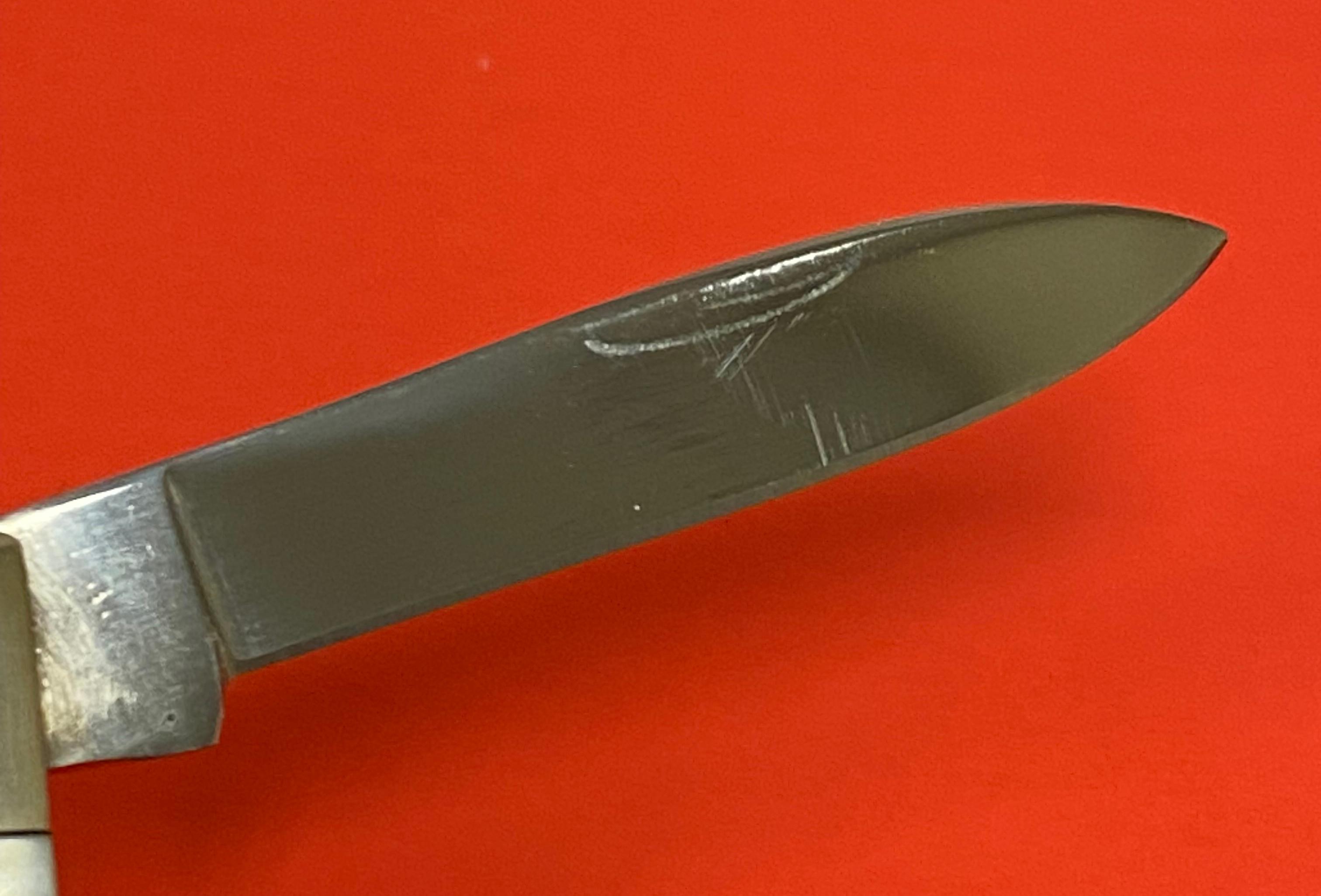 Case XX 92042 SS "Ashworth Bros Inc." New Grind Pen Knife in Case