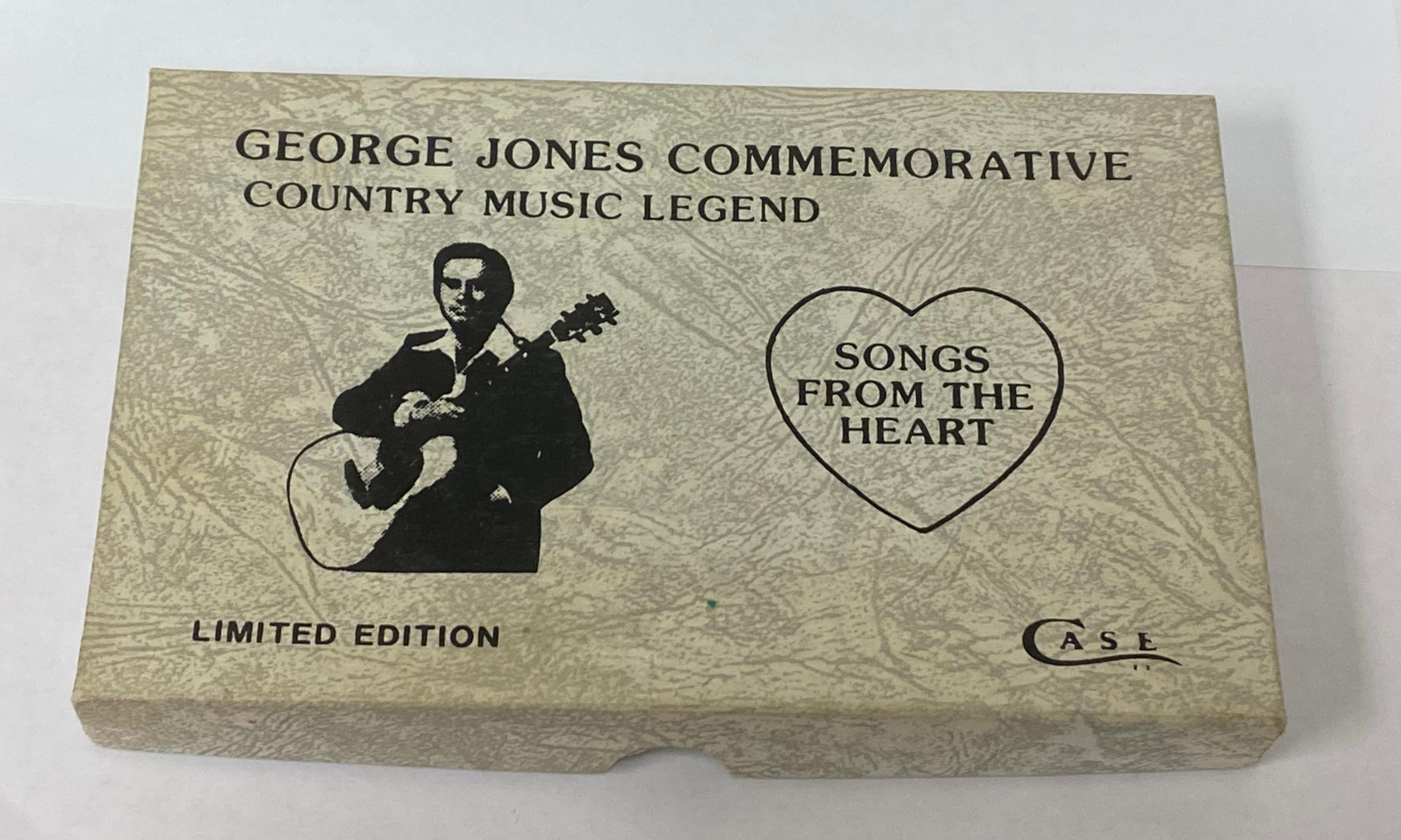NIB Case XX - George Jones Commemorative "Country Music Legend" Limited Edition Knife in Box