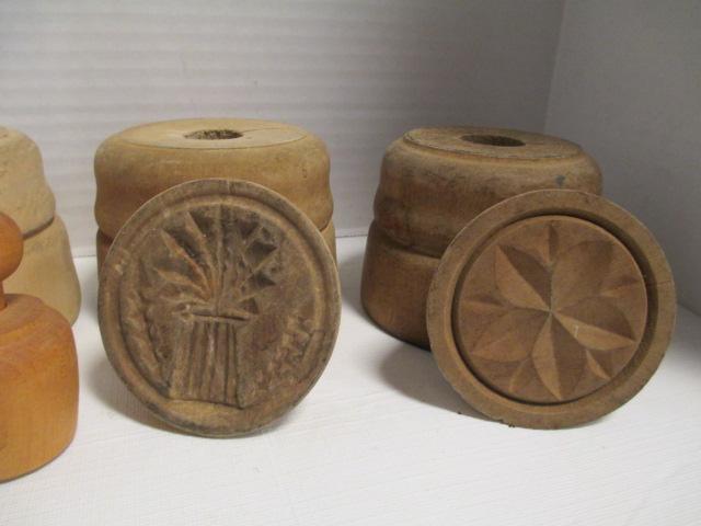 Wood Butter Molds and Parts