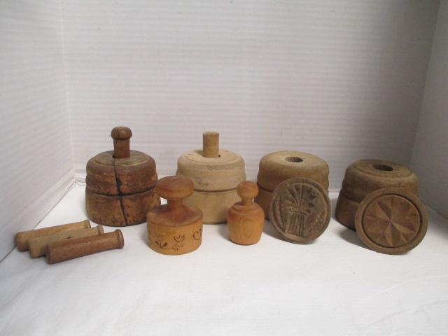 Wood Butter Molds and Parts