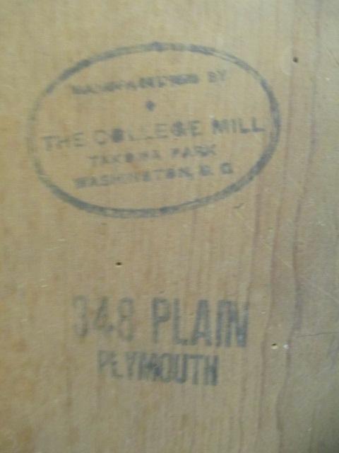 The College Mill Wooden Ironing Board