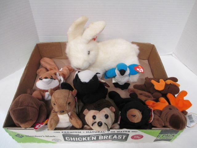 Ty Beanie Bables Woodland Creatures