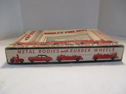 Vintage Hubley Fire Apparatus Scale Models in Box