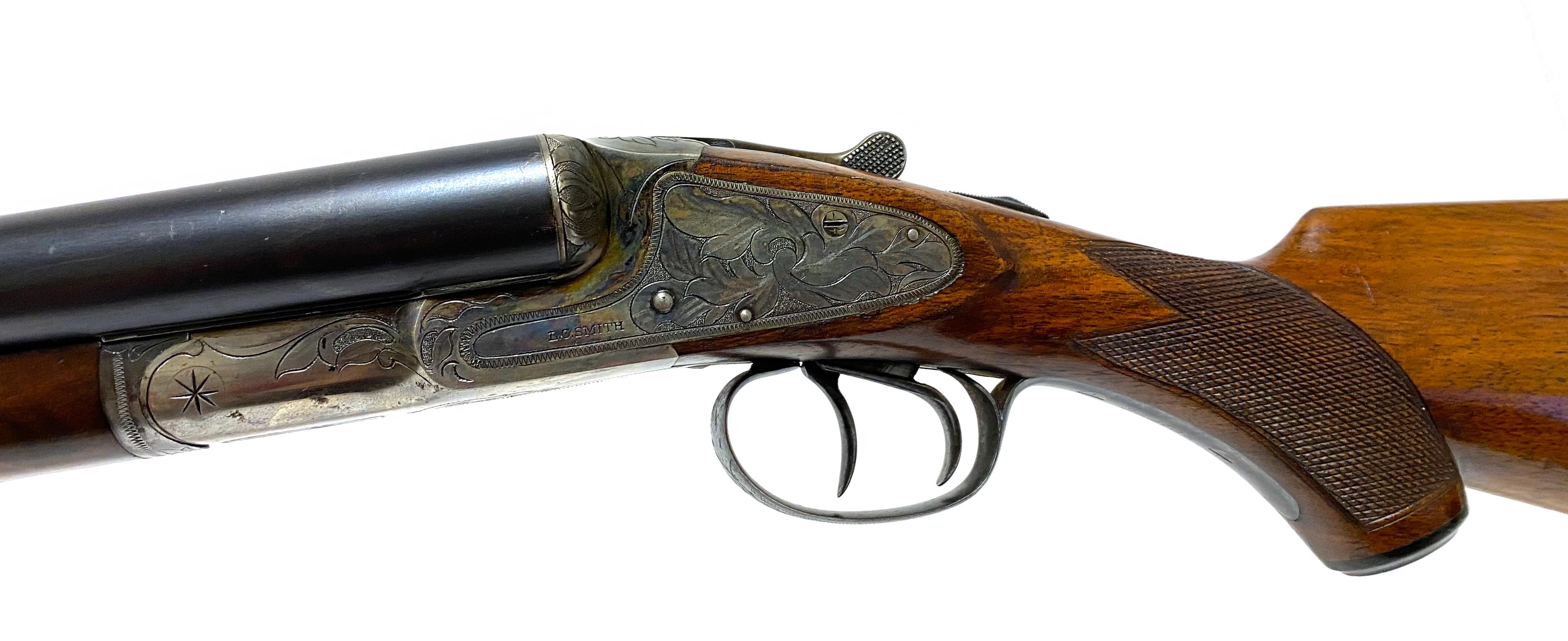 Excellent 1916 LC SMITH "IDEAL" Grade 12 GA. SXS Double Barrel Hammerless Shotgun