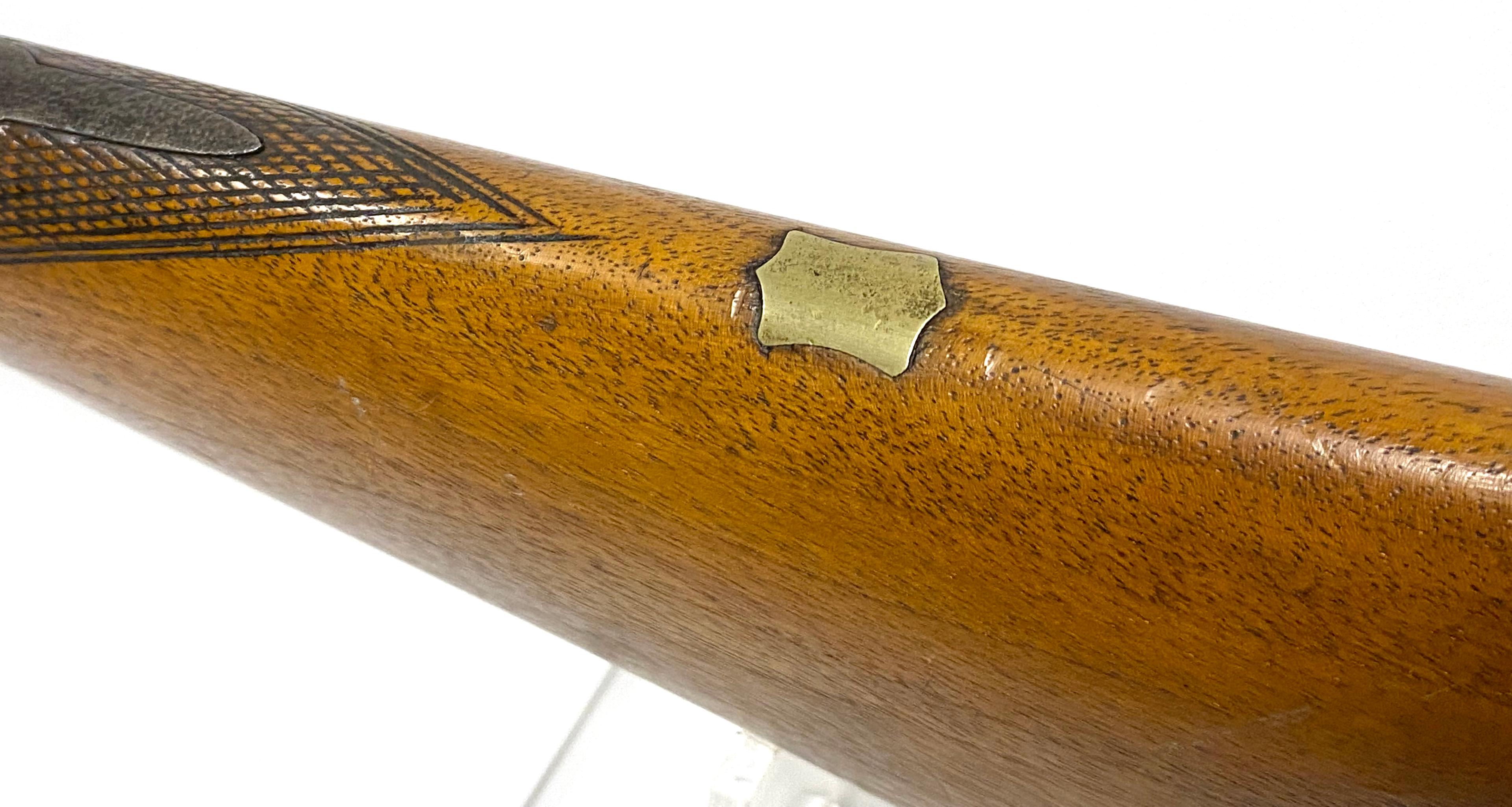 Antique E. James Co. London Percussion .750 Bore SXS Double Barrel Hammer Muzzleloading Shotgun